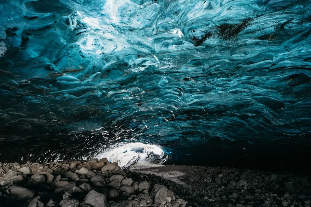 grotta di ghiaccio del Vatnajökull in Islanda