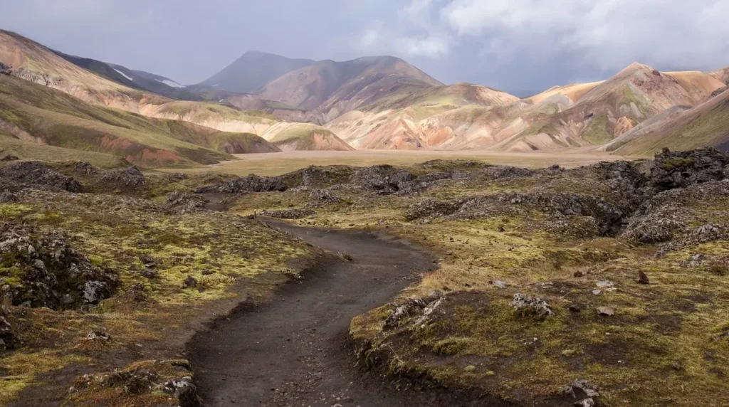 la pista di Fjallabak F208 per Landmannalaugar - Islanda sud occidentale