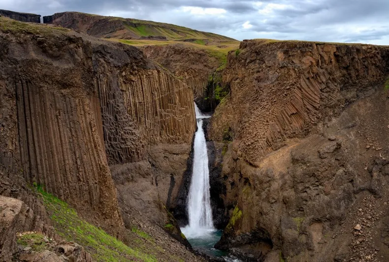 cascata Litlanesfoss Islanda orientale