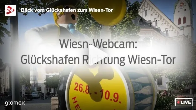 webcam Herbstfest Rosenheim festa della birra