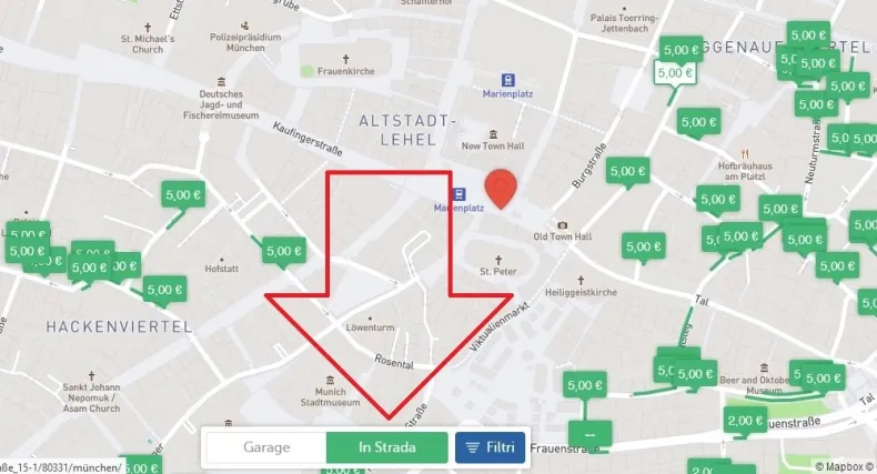 parkopedia Monaco di Baviera