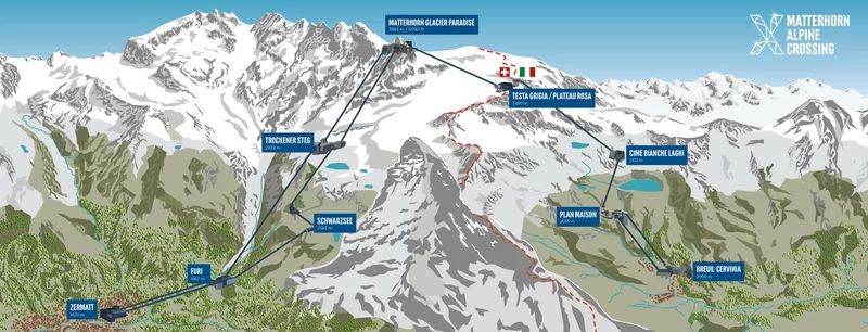 la funivia del Cervino: Matterhorn Alpine Crossing