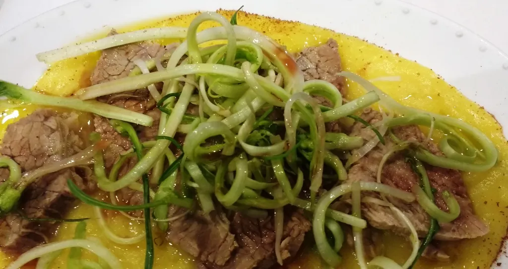 ristorante Armando al Pantheon secondo bollito con puntarelle