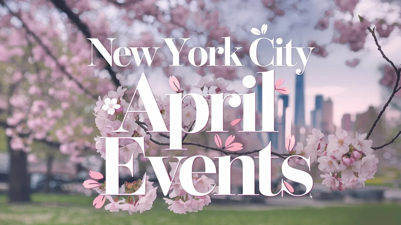 New York City April events