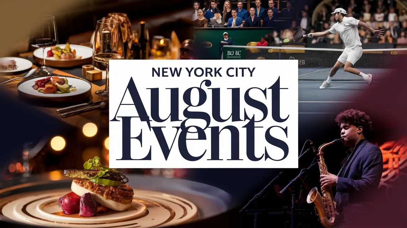 New York City August Events