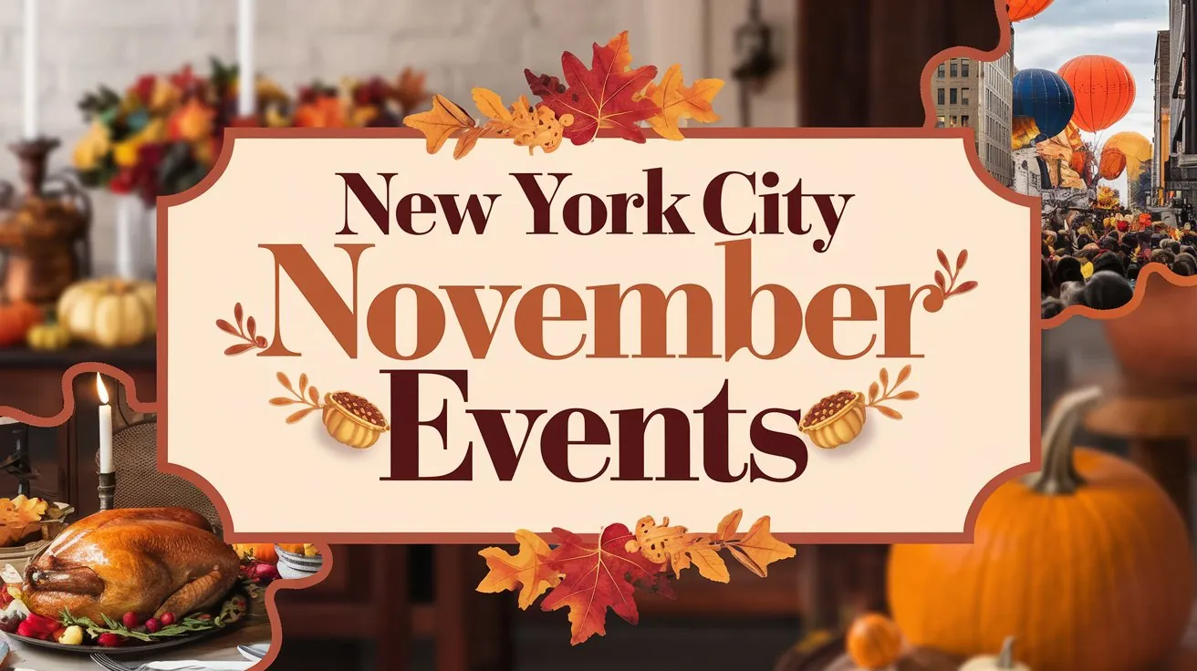 New York City November Events