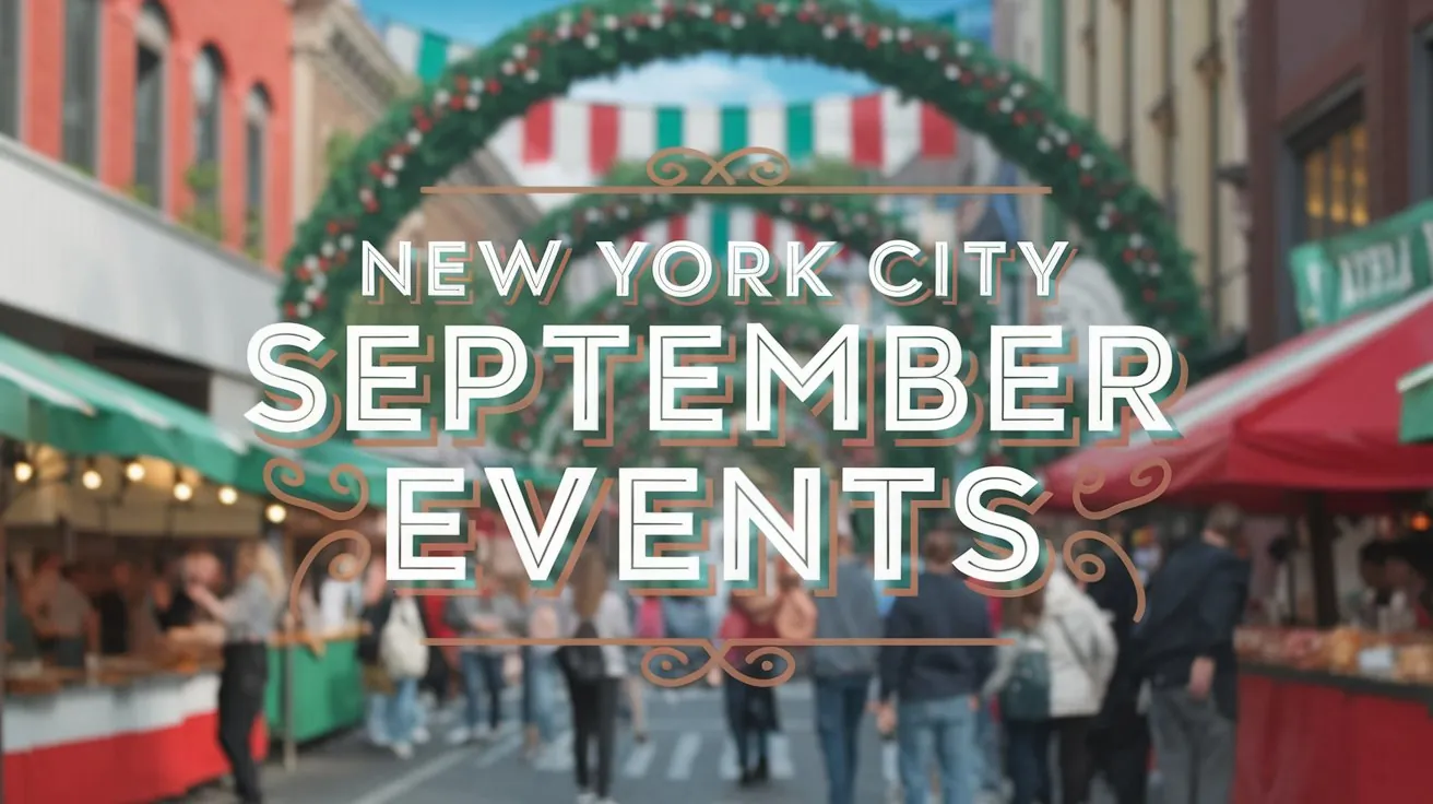 New York City September Events