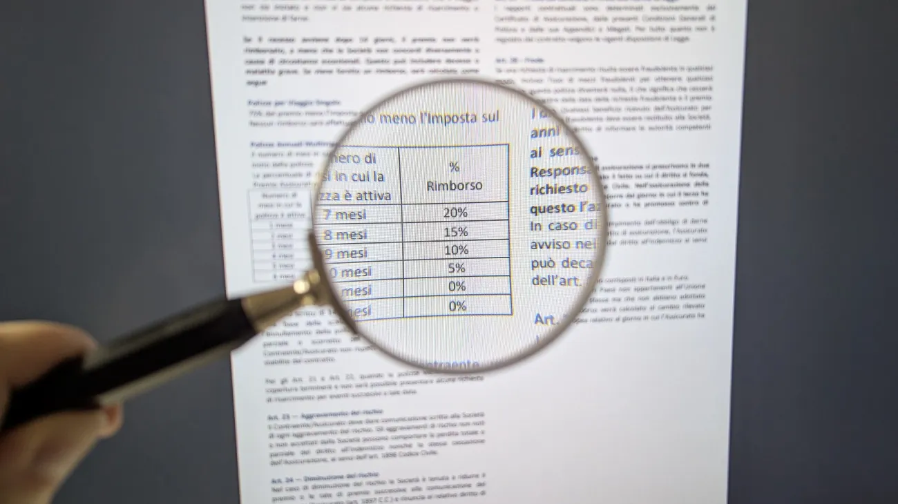 analisi contratti assicurazione viaggio