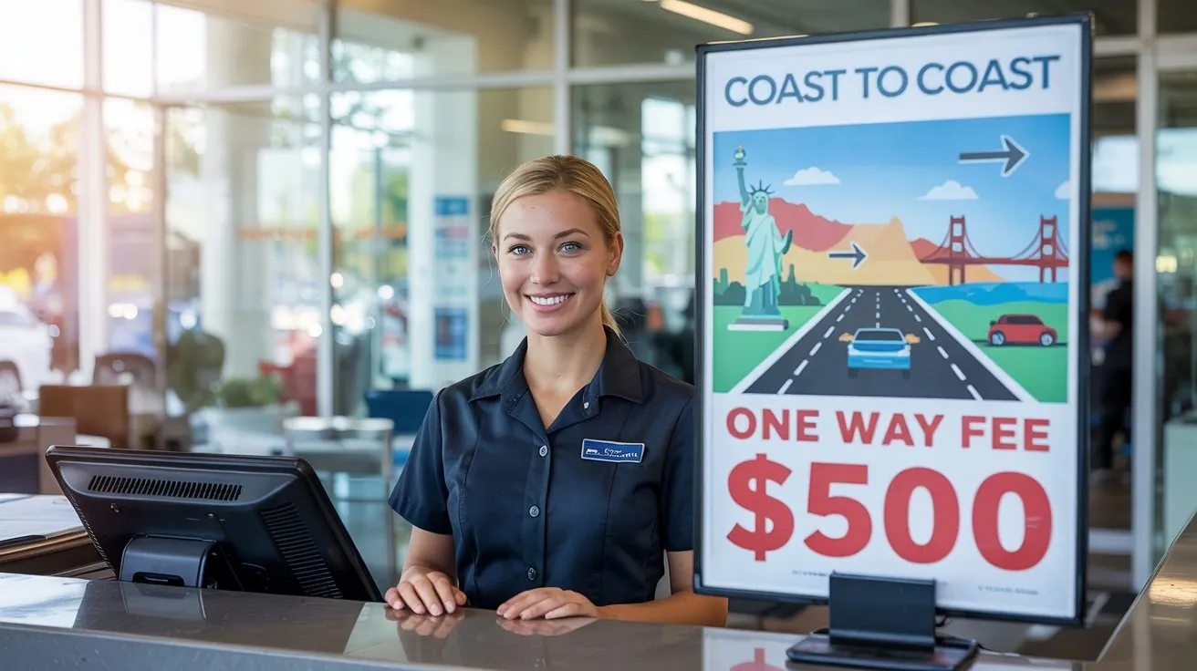 one way fee usa car rental