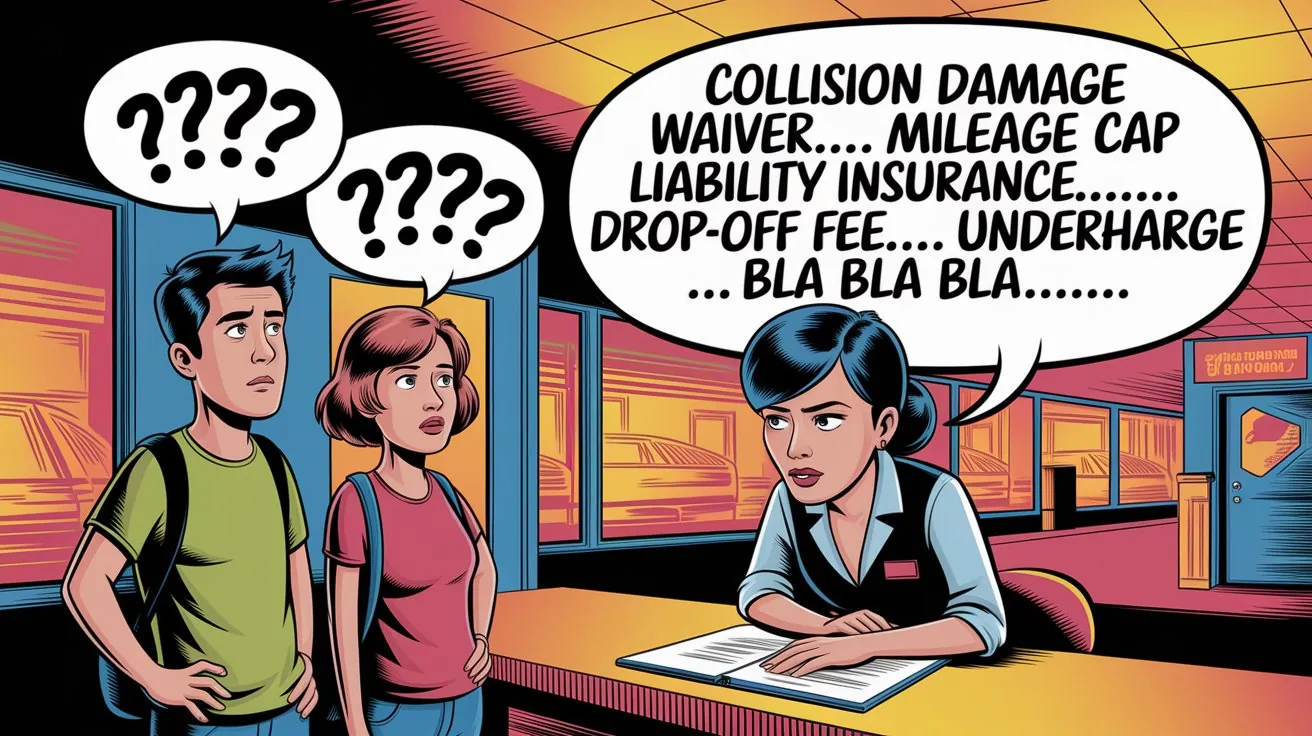 terminologia contratti noleggio auto negli USA