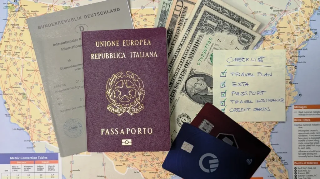 documenti per viaggio negli USA