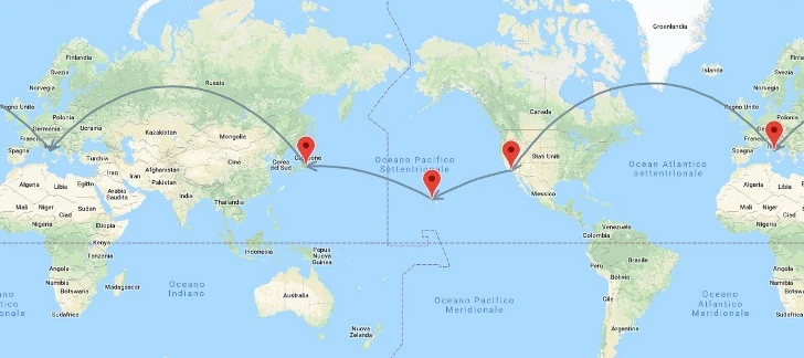 mappa voli RTW