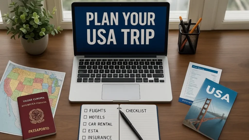 organizzare il viaggio negli USA