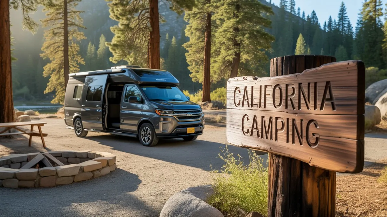 camper RV in California