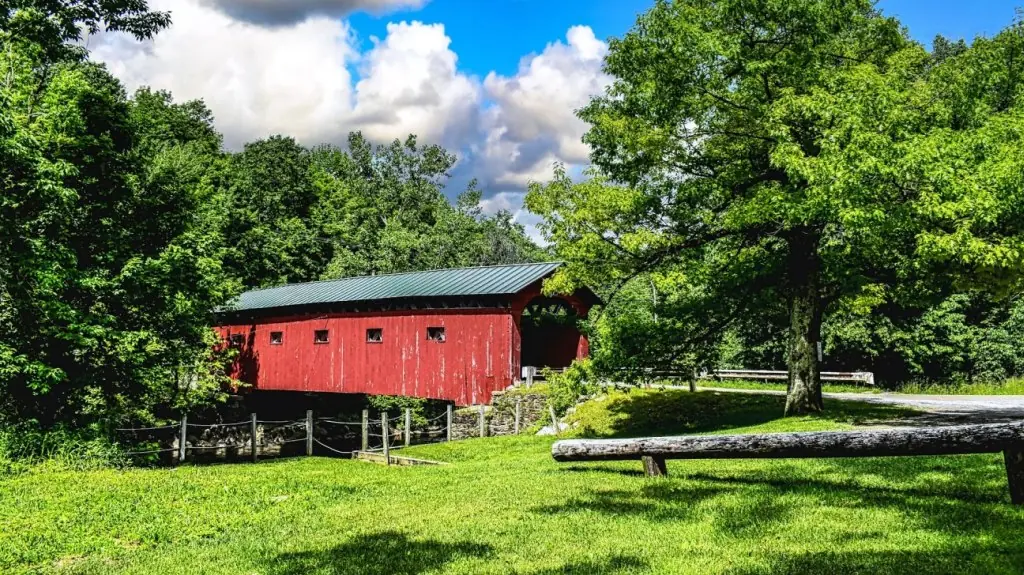 Vermont covered bridge