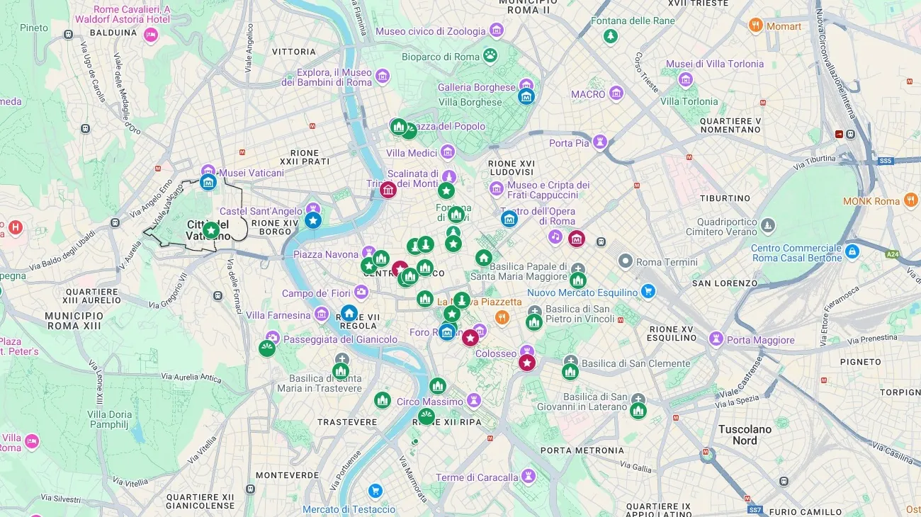 mappe Roma