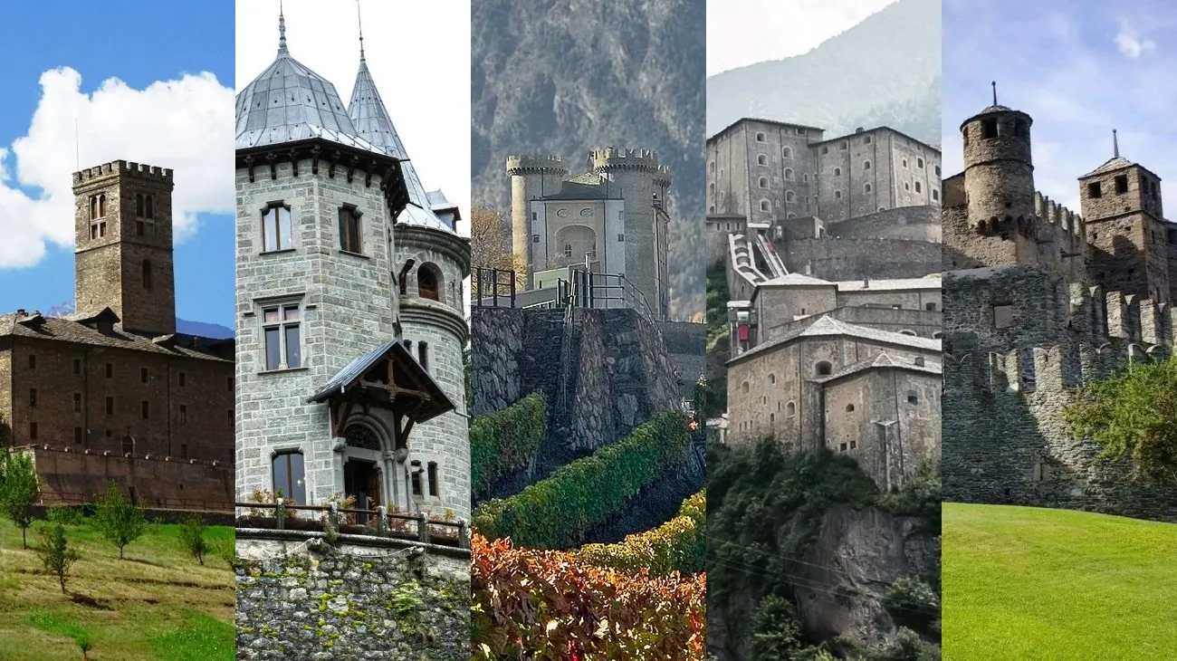 castelli della Valle d'Aosta